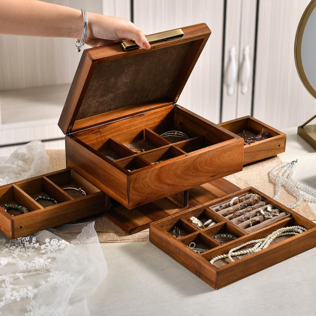 Wooden Jewelry Box